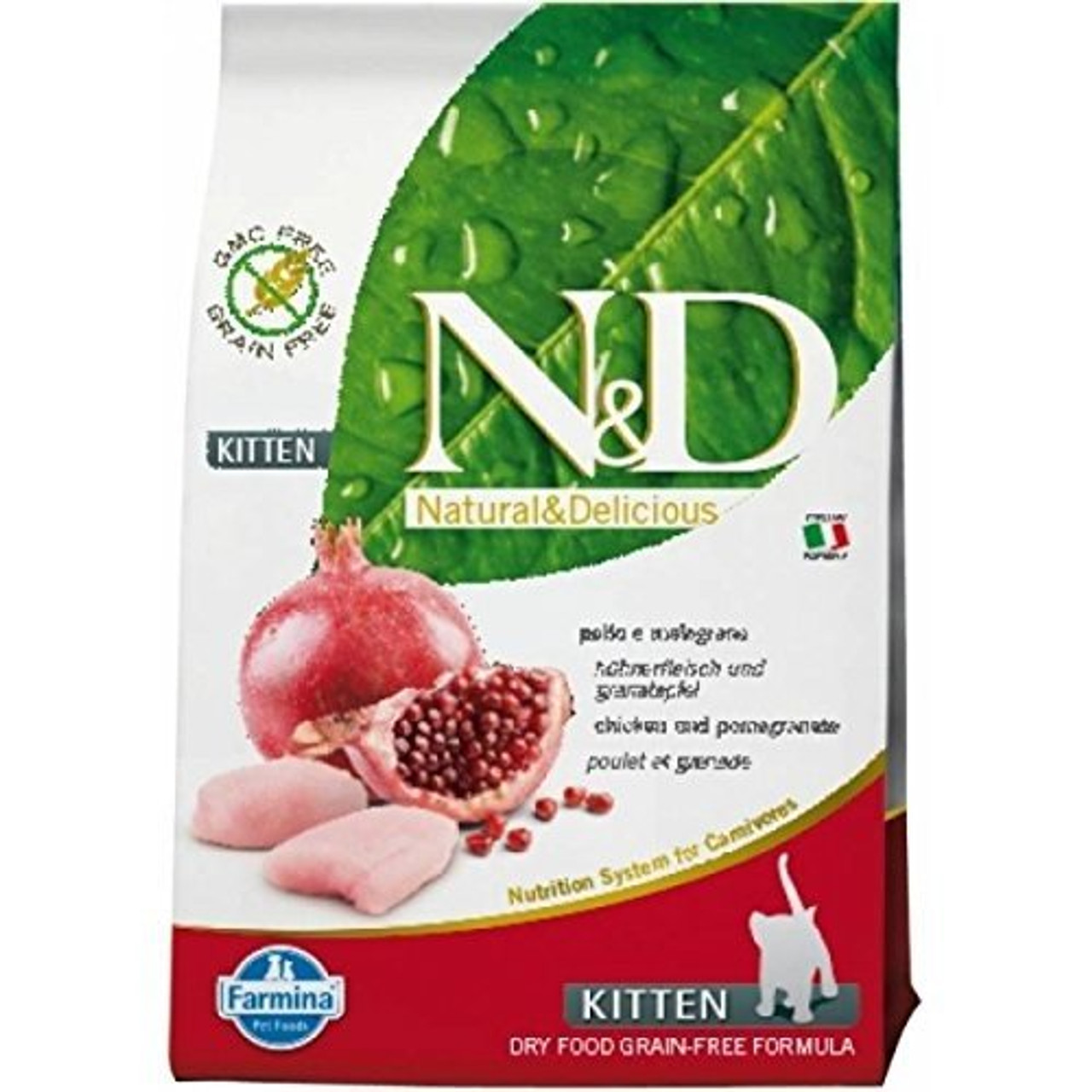 natural & delicious cat food