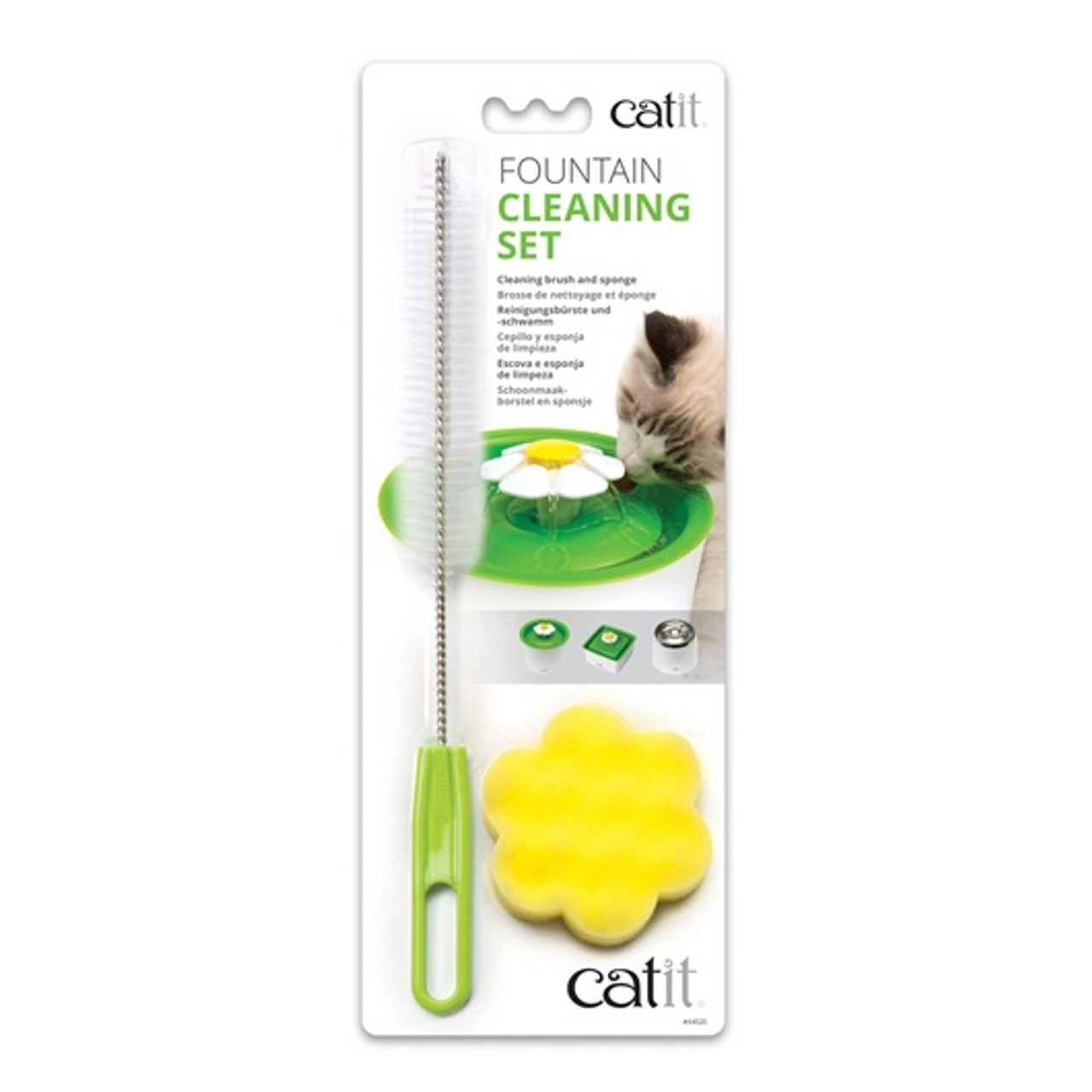 catit flower fountain pump cleaning