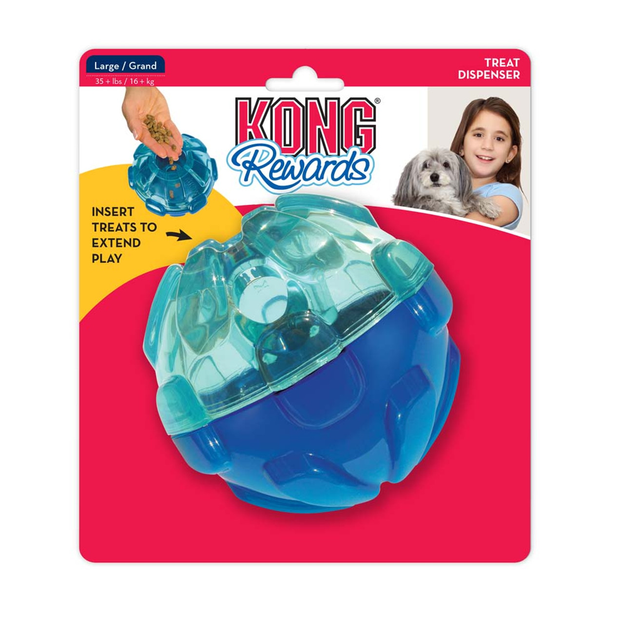 KONG Gyro Treat Dispensing Dog Toy - S