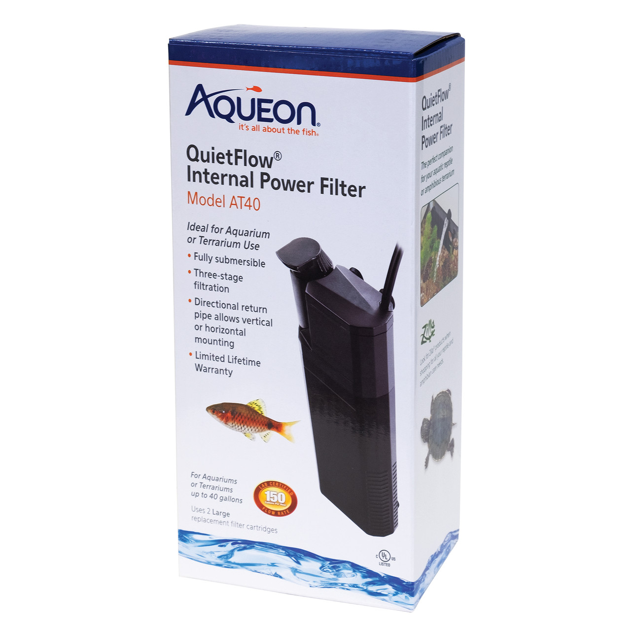 Aqueon Filter Q-flow Internal 40g 015905001229