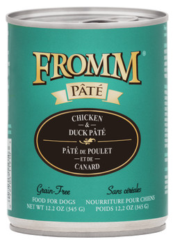 Fromm Chicken & Duck Pate Canned Dog Food 12.2 oz