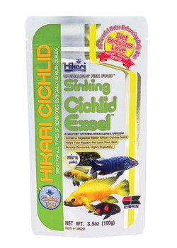 Hikari Cichlid Gold Sinking Pellets Fish Food 2.2lb Mini
