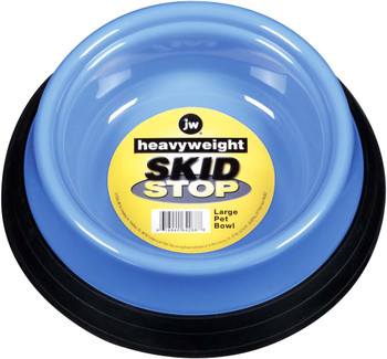 JW Pet Skid Stop Slow Feed Bowl, Assorted, M