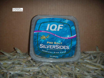 Pro Salt Silversides IQF-Individually Quick Frozen Fish Food 10 oz SD-5
