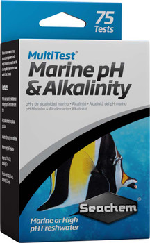 Seachem MultiTest Marine pH Alkalinity Test Kit