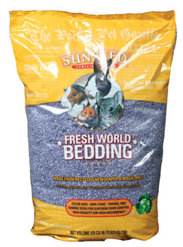 Sun Seed Fresh World Bedding for Small Animals Purple 975 cu in