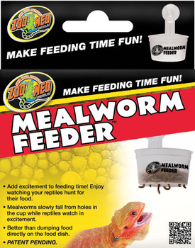 Zoo Med Mealworm Feeder White