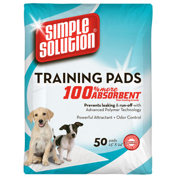 Simple Solution Original Training Pads 50 Pack 23 in x 24 in