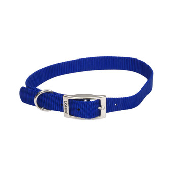Coastal Style 601 3/4" x 16" Nylon Web Collar Blue {L+b}764091 076484043222