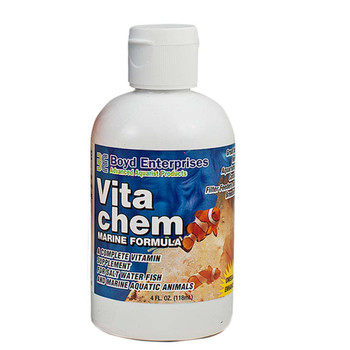 Boyd Enterprises VitaChem Marine Formula Multi-Vitamin Saltwater Fish Supplement 4 fl. oz