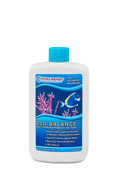 Dr. Tim's Aquatics Eco-Balance Probiotic Bacteria for Saltwater Aquarium 8 fl. oz