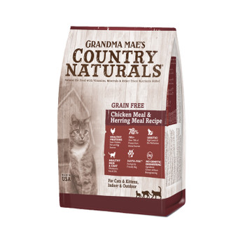 Grandma Mae's Country Naturals Grain Free Dry Cat Food Chicken 6lb