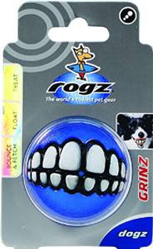 KONG Rogz Grinz Small 2" Dog Treat Ball {L+A} 649510024559