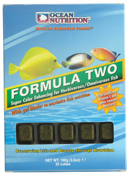 Ocean Nutrition Formula Two Frozen Fish Food 3.5 oz SD-5