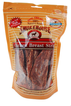 Smokehouse Chicken Breast Strips Dog Treat 8 oz