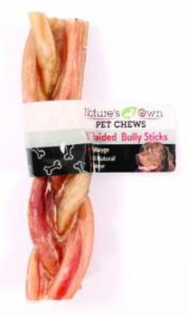 Nature's Own Usa Low Odor Braided Bully Sticks-6-inch-{L+1} 739598901528