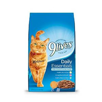 Delmonte 9lives Dry Daily Essentials Cat Food 3.15lb{l-1} C= 799108 079100581221