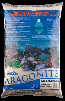 CaribSea Aragamax Sugar-Sized Dry Aragonite Sand 30 lb