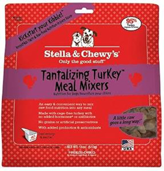 Stella & Chewy's Freeze-Dried Tantalizing Turkey Meal Mixers - 3.5 oz. {L+1x} 860139 186011000441
