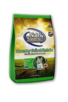 Tuffy Nutrisource Grain Free Country Select Entree Dry Cat Food2.2lb C= 10 {L-1x} C= 131016 073893282075