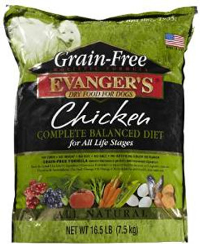 Evangers Grain Free Chicken Sweet Potato And Pumpkin Dry Dog Food-16.5-lb-{L-1} 077627401220