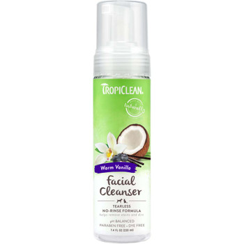 TropiClean Waterless Facial Cleanser for Dogs 7.4 fl. oz