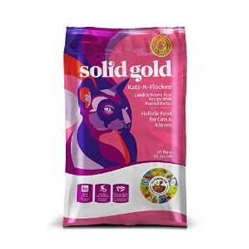 Solid Gold Katz-n-flocken Dry Cat Food-4-lb-{L+1} 093766220041