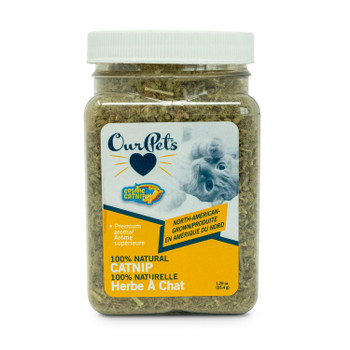 OurPets Cosmic Catnip 100% Natural Catnip 1.25oz jar