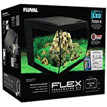 The Fluval Flex Not Only Offers Contemporary Styling With Its Distinctive Curved Front, But Is Also Equipped With Powerful Multi-stage Filtration And Brilliant Led Lighting That Allows The User To Customize Several Settings Via Remote Control.    Key Feat