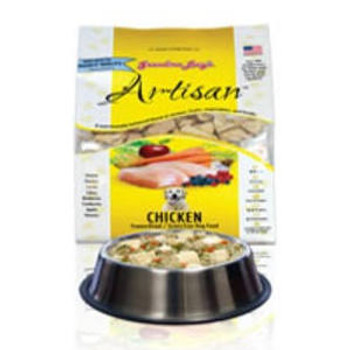 Grandma Lucy's Artisan Grain Free Chicken Freeze Dried Dog Food-3-lb, Makes 15 Lbs Of Food-{L-tx} 884308730018