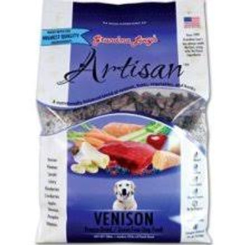 Grandma Lucy's Artisan Grain Free Venison Freeze Dried Dog Food-10-lb, Makes 50 Lbs Of Food-{L+x} 884308730094