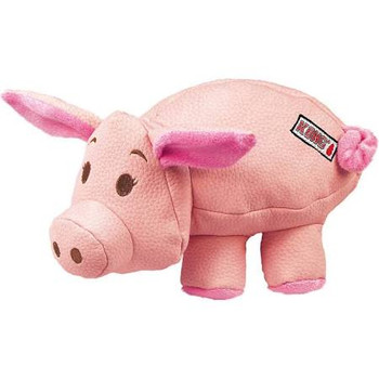 KONG Phatz Pig Plush Dog Toy-x-small-{L+1R} 035585360515