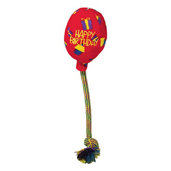 KONG Occasions Birthday Balloon Red Medium {L+1x} 659391 035585475691
