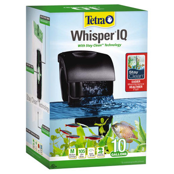Tetra Whisper IQ 10 Power Filter Black 105 GPH