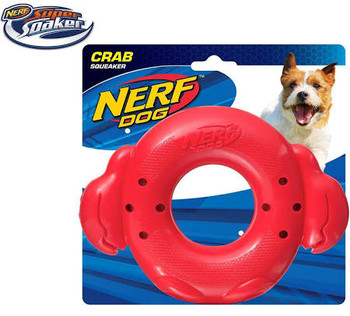 Hagen Nerf Pet Super Soaker Crab Ring (3085) Vp6889{L+7} 846998030854