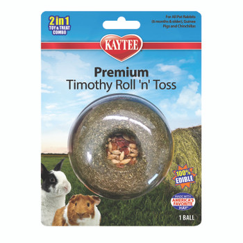 Kaytee Timothy Roll n Toss Toy and Treat