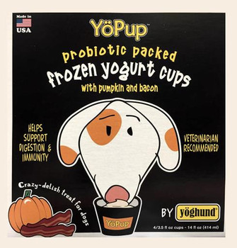Yoghund All Natural Pumpkin & Bacon Frozen Yogurt SD-5 {L-1} 922008 892272001058