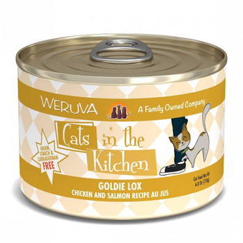 This Non-weruva Food Is Too Cold, This Non-weruva Food Is Too Hot, But Weruva Cats In The Kitchen Goldie Lox Canned Cat Food Is Juuuuust Right. This Food Is Packed Full Of Protein Including Boneless, Skinless White Meat Chicken Breast, Salmon, And Tuna Fo