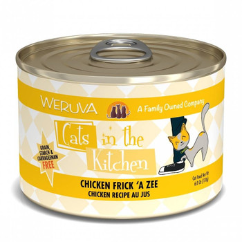 Weruva Cats In The Kitchen Chicken Frick A Zee Canned Cat Food-3.2-oz, Case Of 24-{L+x} 878408009020