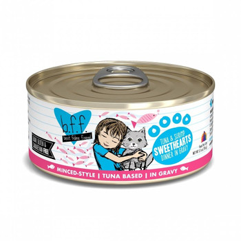 Weruva Bff Tuna And Shrimp Sweethearts Canned Cat Food-5.5-oz, Case Of 24-{L+x} 878408001253