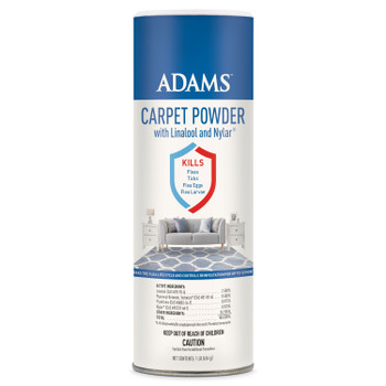 Adams Carpet Powder with Linalool and Nylar 16 ounces