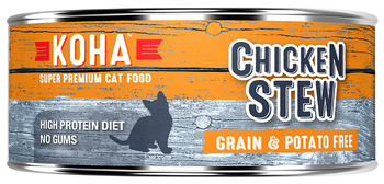 Koha Grain & Potato Free Chicken Stew Canned Cat Food-5.5-oz, Case Of 24-{L+x} 10811048021745