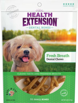 Health Extension Small Fresh Breath Dental Chews 14pk {L+1}587237 784672108232