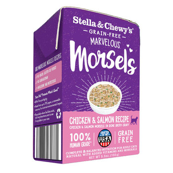 Stella & Chewy's Marvelous Morsels Chicken & Salmon Medley Cat 12/5.5oz {L-1x} 860303 852301008311
