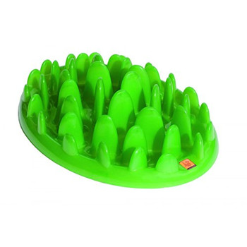 Dogs Bowls, Feeders & Water Dispensers The Company Of Animals Green Slow Feeder Mini Small Green Mini is a revolutionary way to turn your dogs meal into a challenging game. Many dogs lack mental stimulation which can lead to boredom and unwanted behaviours such as chewing. By entertaining your dog using their own food to stimulate th