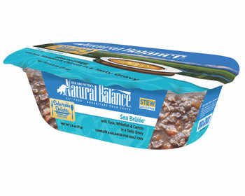 Natural Balance Pet Foods Delectable Delights Wet Cat Food Sea Brulee Stew 2.5oz 12pk