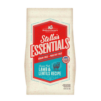 Stella & Chewy's Stella's Essentials Grass-Fed Lamb & Lentils Dog Recipe - 3 lb {L-1} 860357 852301008861