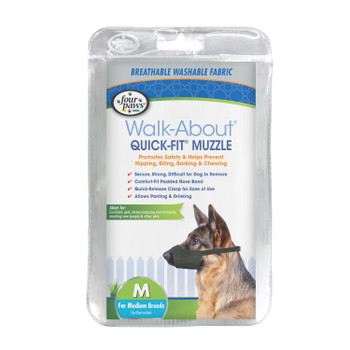 Four Paws Walk-About Quick-Fit Dog Muzzle 3 - Medium