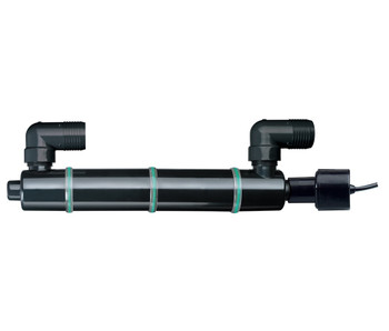 Suitable for larger ponds of up to 6000 gallons using pumps of up to 3000 GPH.  1.5in male threaded fittings with two 1.5in barbed elbow adapters included. 025033029408