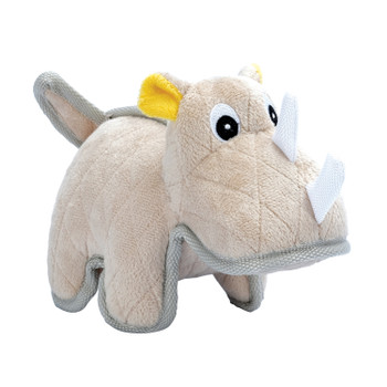 Zeus Safari Dog Toy, Rhino Beige{R} 022517971031